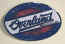 Overland oval car emblem